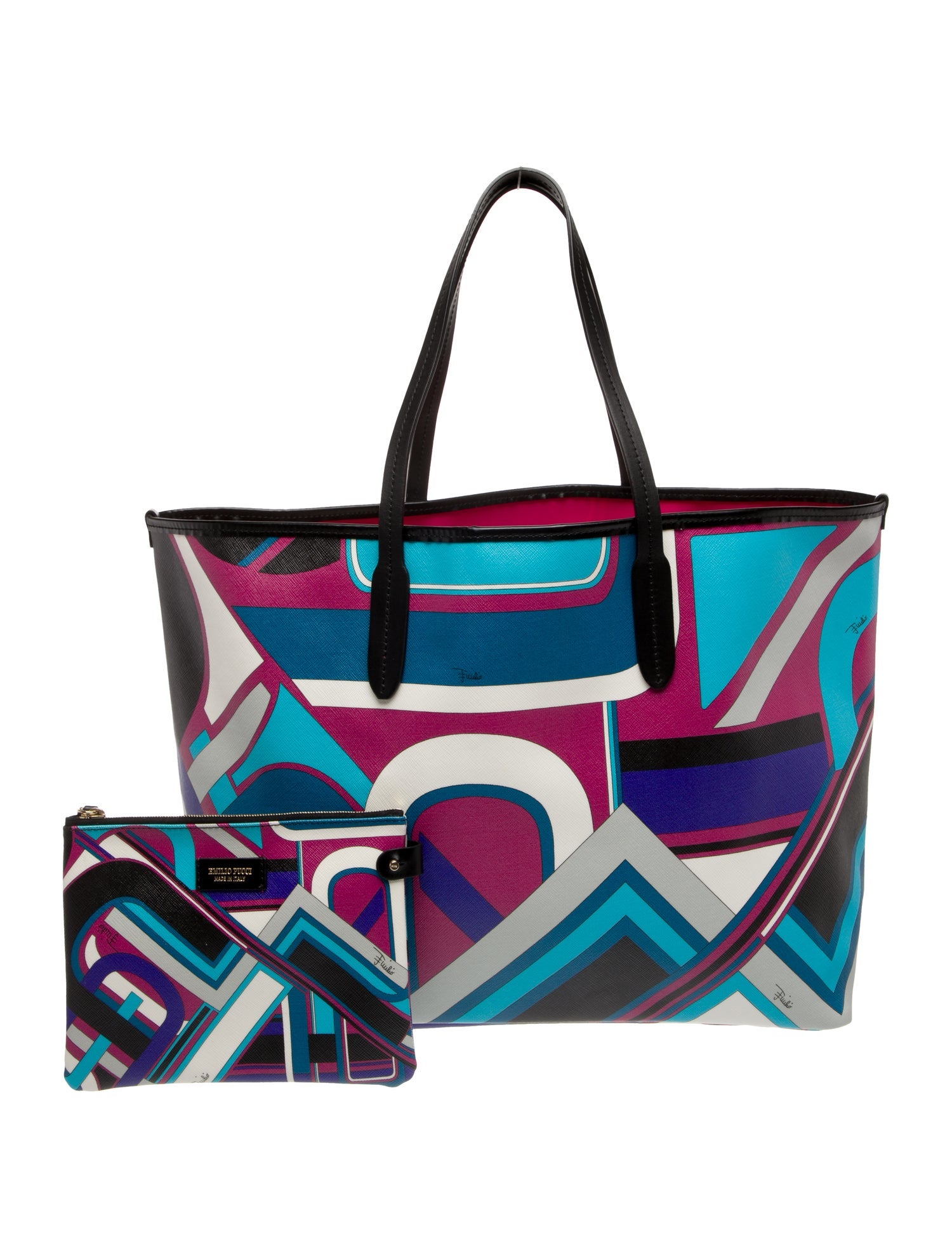 Emilio Pucci Canvas Tote